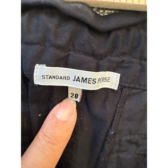 James‎ Perse Womens Size 28 Black Cargo Mini Skirt Drawstring Waist - Picture 3 of 10